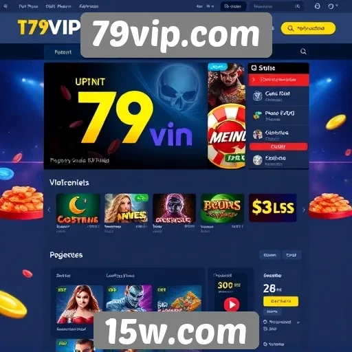 Interface do usuário no 79vip atrai novos jogadores